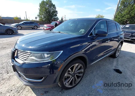 2018 Lincoln Mkx Reserve from USA, damaged, VIN 2LMPJ8LRXJBL22214